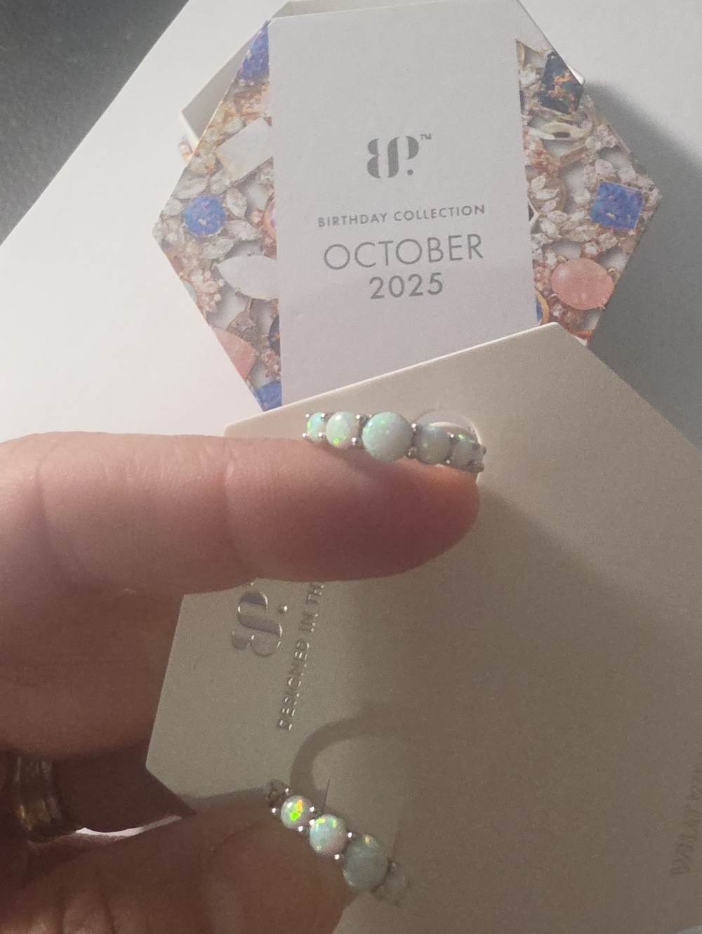 BP_ Dainty Earrings Opal Oct 25 Bday Collection